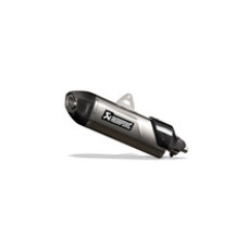 Глушник мотоцикловий Slip-On Line Титан + Вуглецеве волокно Akrapovič Triumph Tiger 1200 Rally Explorer/ Pro/ GS/ GS Pro/ GS Explorer (22-24)