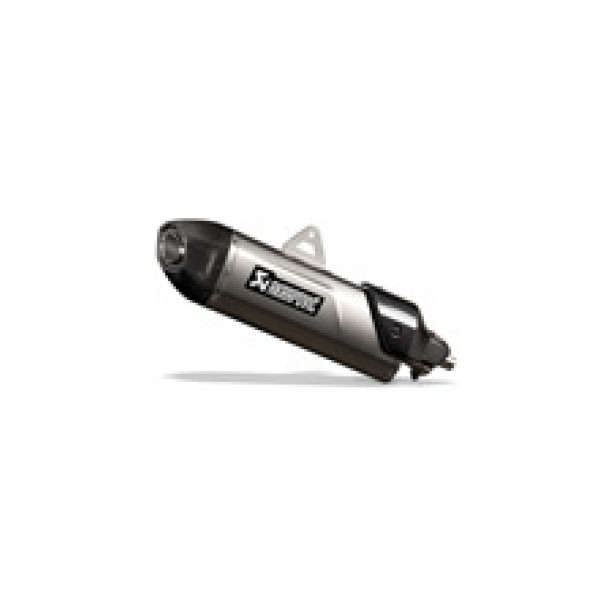Глушник мотоцикловий Slip-On Line Титан + Вуглецеве волокно Akrapovič Triumph Tiger 1200 Rally Explorer/ Pro/ GS/ GS Pro/ GS Explorer (22-24)