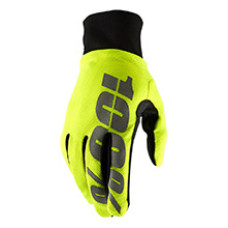Водонепроникні кросові рукавички 100% Hydromatic fluo