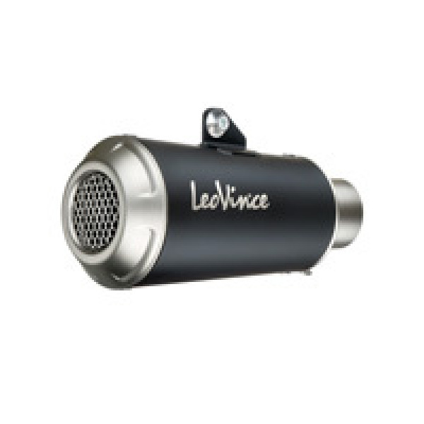 Вихлопна система LeoVince LV-10 Black Edition CF Moto 450 SS/ 450 SR (23-) чорна нержавіюча сталь