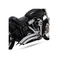 Повний вихлопний тракт Vance & Hines Big Radius для вибраних моделей Harley Davidson Хромований