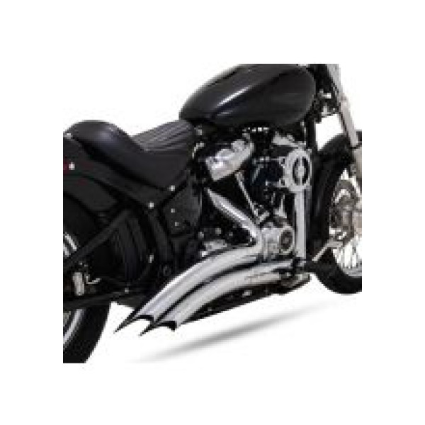 Повний вихлопний тракт Vance & Hines Big Radius для вибраних моделей Harley Davidson Хромований