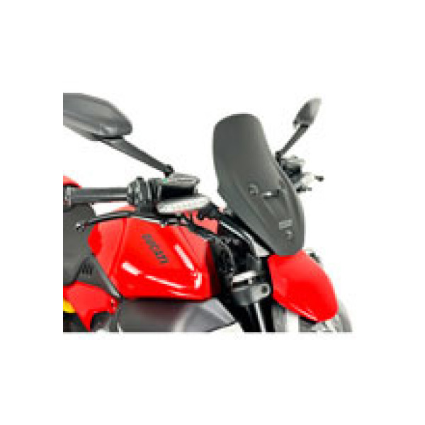 Мотоциклетний щиток WRS Touring Ducati Diavel V4 (23-24) чорний матовий