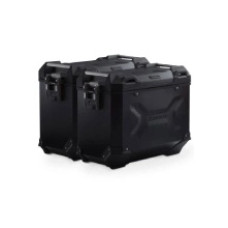 Комплект: бічні кофри + стійки PRO TRAX ADV SW-Motech CF Moto 450 MT (23-) чорні об'єм: 45 +37л