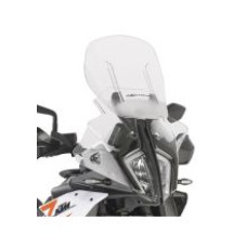 Мотоциклетний екран GIVI Airflow регульований KTM 890 SMT (23-)/ Adventure 790/ 890 (23-) прозорий