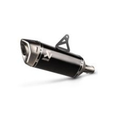 Глушник мотоцикловий Akrapovič Honda XL750 Transalp (23-24) чорний титан