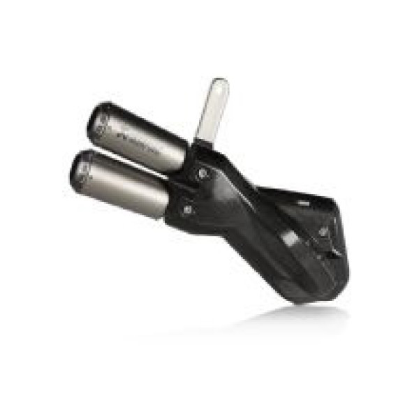 Випускний глушник Akrapović Slip-On Line Ducati Multistrada 950/ 950 S (21)/ V2/ V2 S (22-24) титановий