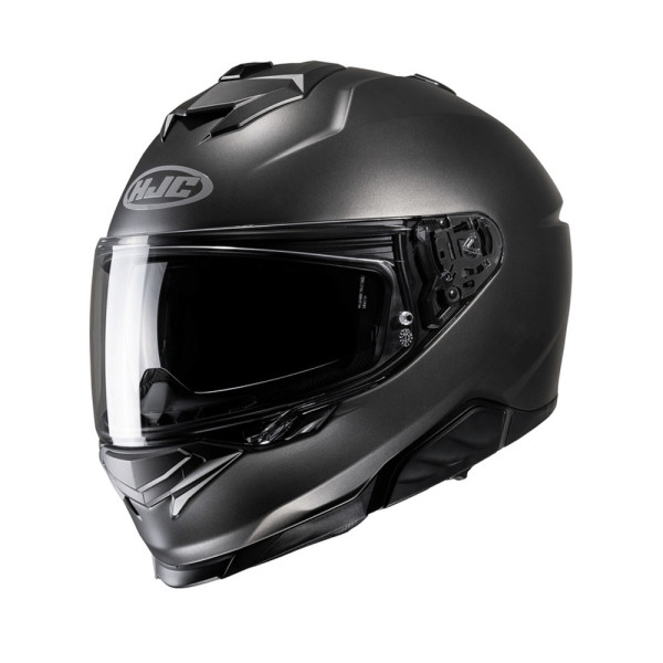 Інтегральний шолом HJC i71 Semi Flat titanium