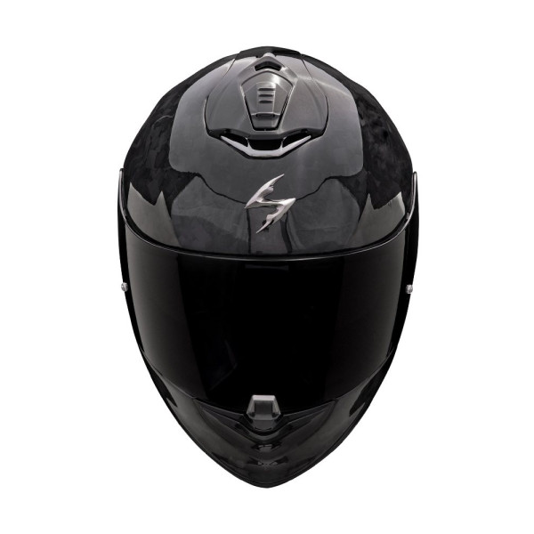Інтегральний шолом Scorpion Exo-1400 Evo II Carbon Air чорний глянець