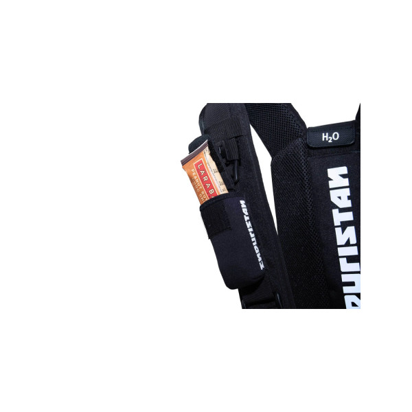 Сумка Enduristan Energy Pack, що кріпиться до ременів мотоциклетного рюкзака, чорна