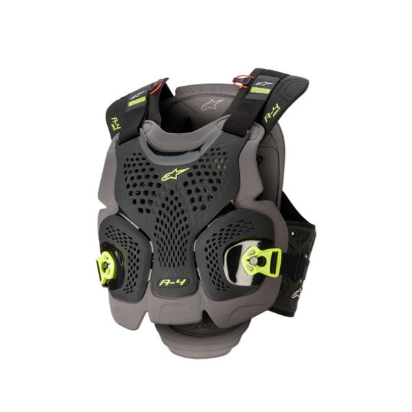 Бузер Alpinestars A-4 Max чорний-антрацитово-жовтий