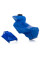 Бак пального Acerbis Yamaha YZ 250 F (19-23)/YZ 450 F (18-22) синій об'єм: 10.5L