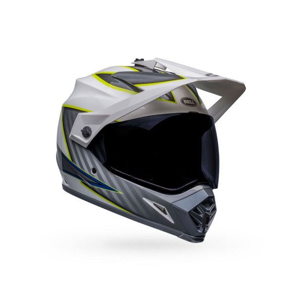Шолом інтегральний Bell MX-9 Adventure Mips Dalton біло-сірий
