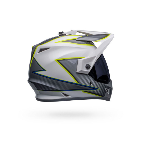Шолом інтегральний Bell MX-9 Adventure Mips Dalton біло-сірий