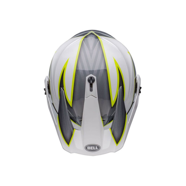 Шолом інтегральний Bell MX-9 Adventure Mips Dalton біло-сірий