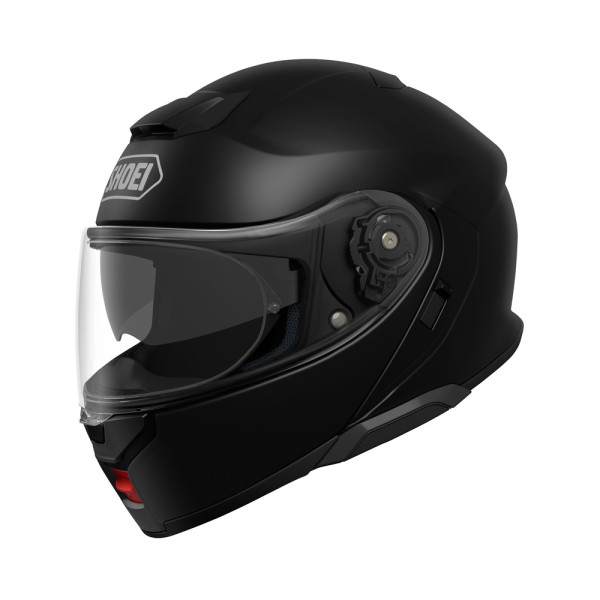 Комплект: шолом з щелепою Shoei Neotec 3 чорний матовий + спеціальний мотоінтерком Sena SRL 3