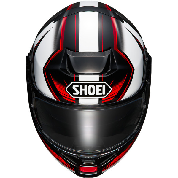 Комплект: шолом з підборіддям Shoei Neotec 3 Grasp TC-5 чорний-білий + спеціалізований мотоінтерком Sena SRL 3
