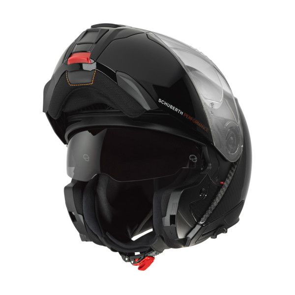 Комплект: шолом з підборіддям Schuberth C5 Carbon + спеціалізований мотоінтерком Schuberth SC2