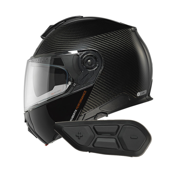 Комплект: шолом з підборіддям Schuberth C5 Carbon + спеціалізований мотоінтерком Schuberth SC2