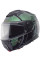 Комплект: шолом з підборіддям Schuberth C5 Globe зелено-чорний + спеціалізований мотоінтерком Schuberth SC2