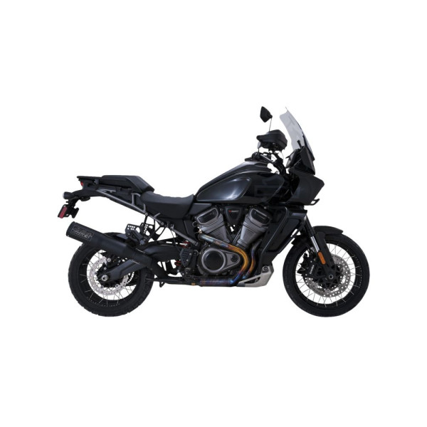 Випускний глушник Vance & Hines Adventure Hi-Output 450 для Harley Davidson Pan America 1250 ABS / Special (21-) Чорний Мат