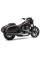 Вихлопна система Cobra Neighbor Hater Dual Cut Slip-On для моделей Harley Davidson Softail Sport Glide (18-20) чорна