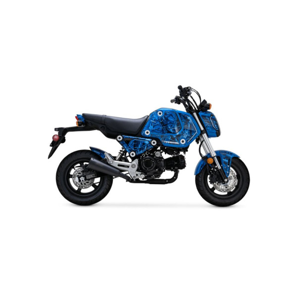 Вихлопна система Vance & Hines Upsweep для Honda MSX 125 (21-) / Grom 125 (22-) Чорний Мат