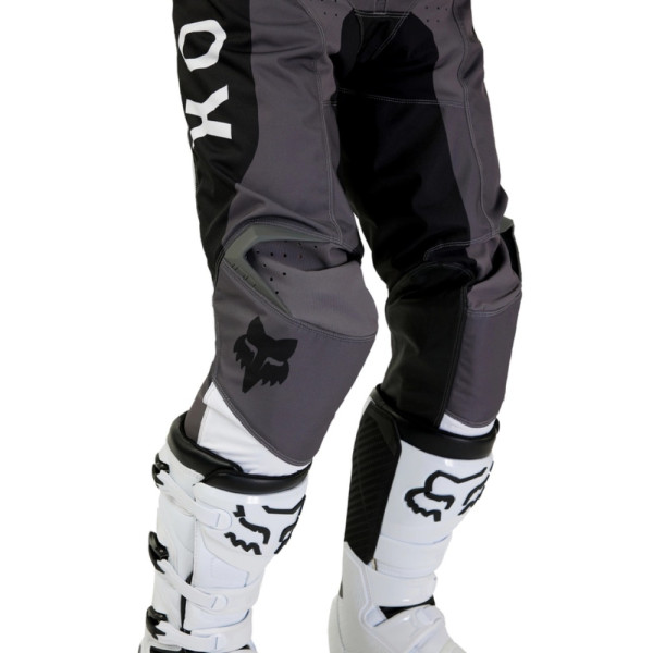 Кросові штани дитячі Fox 180 Nitro Junior чорні-білі-сірі