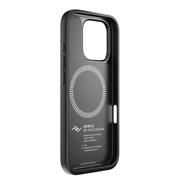 Комплект для мотоцикла: чохол Peak Design Mobile Everyday Clarino для смартфона iPhone 16 Pro + мотоциклетне кріплення