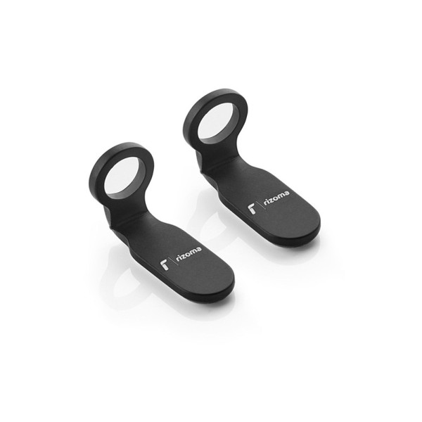 Мотоциклетні дзеркала Rizoma Stealth (пара) + покажчики поворотів + комплект монтажу для покажчиків поворотів + комплект проводів для Honda CBR 1000 RR (17-)