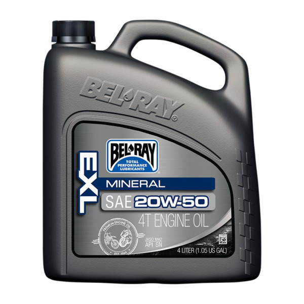 Мінеральне масло Bel-Ray EXL 4T 20W-50 4L
