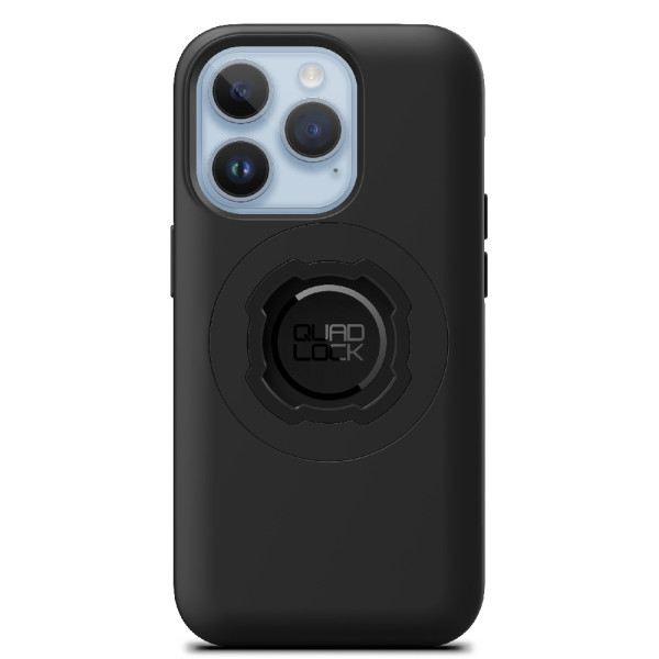 Велосипедний набір: чохол MAG для телефону iPhone 14 Pro (магнітний) + водонепроникний чохол MAG + кріплення Quad Lock