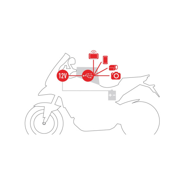 USB-розподільник GIVI S111