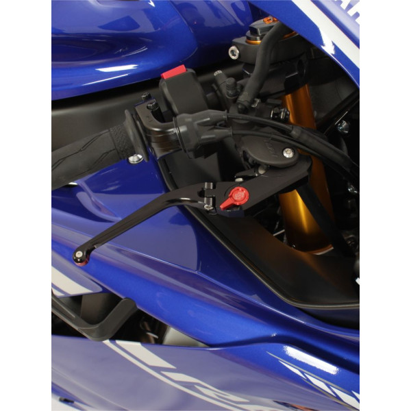 Гальмівний важіль GILLES MPBL-01 Yamaha YZF-R1/ YZF-R1M (15-22)/ YZF-R6 600 (17-20) алюмінієвий чорний