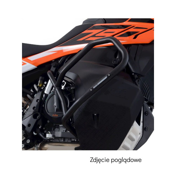 Crashbar/ Gmol R&G до KTM 790 Adventure (19-)/ 890 Adventure (20-22) помаранчеві
