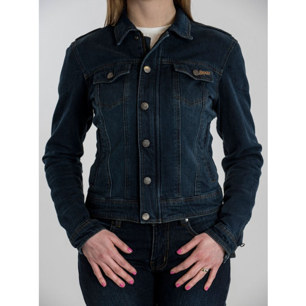 Джинсова мотоциклетна куртка Broger Florida Lady Washed Blue