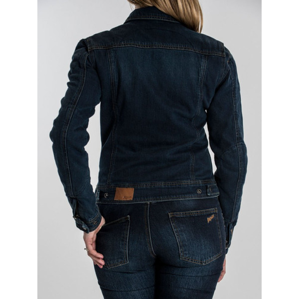 Джинсова мотоциклетна куртка Broger Florida Lady Washed Blue