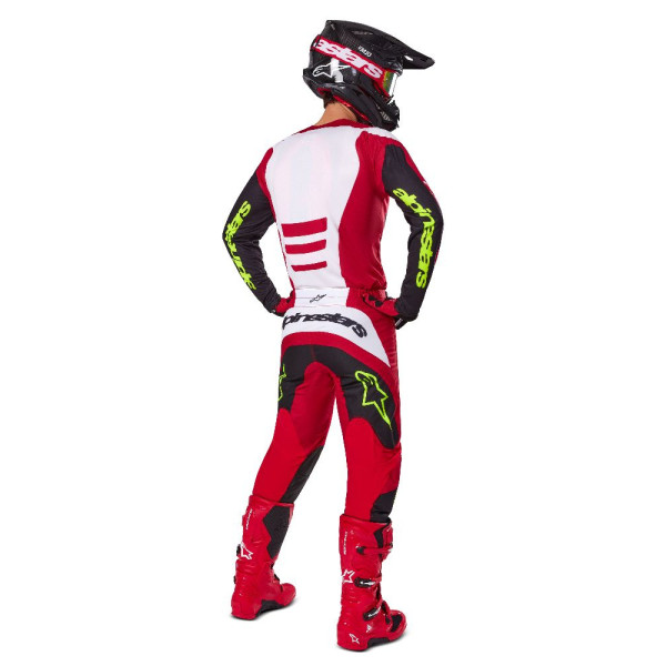 Кросова кофта Alpinestars MX Fluid Haul чорна-червона