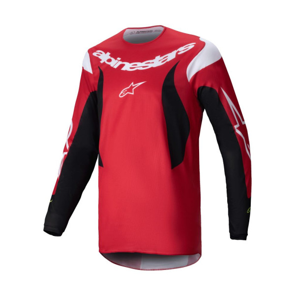 Кросова кофта Alpinestars MX Fluid Haul чорна-червона