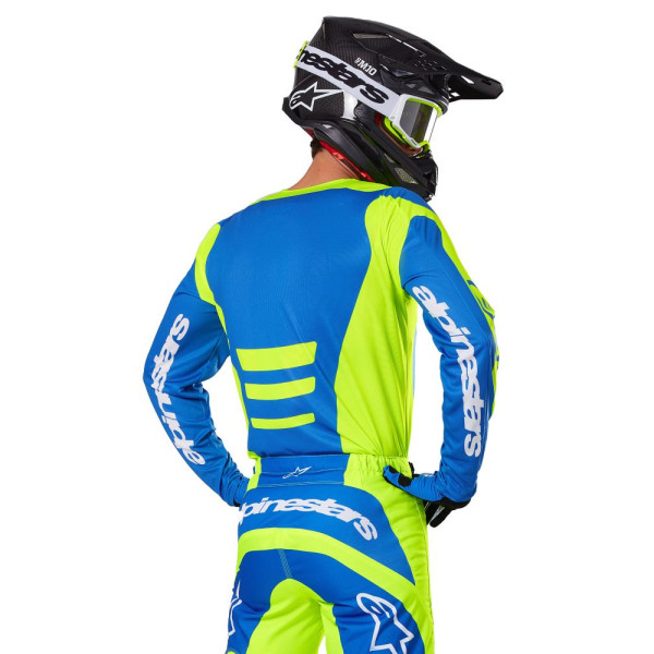 Кросова кофта Alpinestars MX Fluid Haul жовто-синя