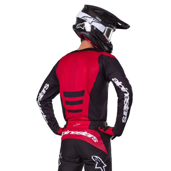 Кросова кофта Alpinestars MX Fluid Haul біло-чорна