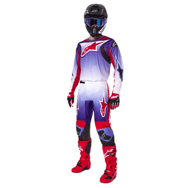 Кросова кофта Alpinestars MX Fluid Wurx фіолетово-червона