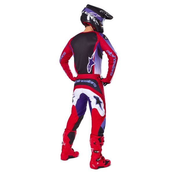 Кросова кофта Alpinestars MX Fluid Wurx фіолетово-червона