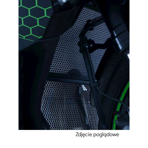 Захисник радіатора R&G алюмінієвий для Kawasaki ZX-25R (20-)/ ZX-4R (23-) червоний