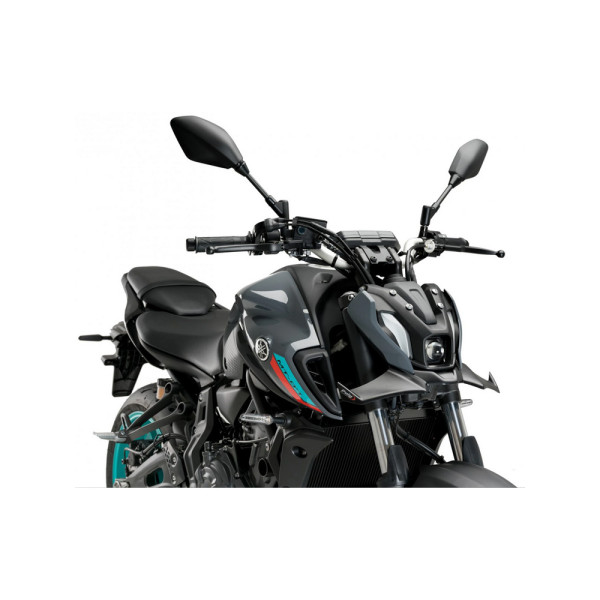 Бічні спойлери притискні Puig Yamaha MT-07 (21-) чорні матові