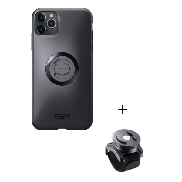 Комплект: чохол для телефону iPhone 11 PRO MAX/XS MAX + кріплення на липучці SPC+ SP Connect