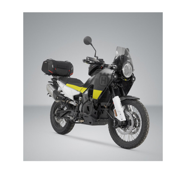 Zestaw: torba na tył Rackpack + stelaż Adventure-Rack SW-Motech Husqvarna Norden 901 (21-) / Expedition (23-), KTM 890 SMT (23-), Adventure 890 / R (21-), 790 Adventure/R (19-), KTM Adventure 1050 / 1090/1090R/1190/1290/S/R pojemność 32,0-42,0 l