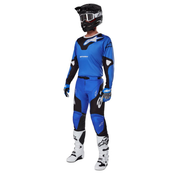Кросові штани Alpinestars MX Racer Veil синьо-чорні