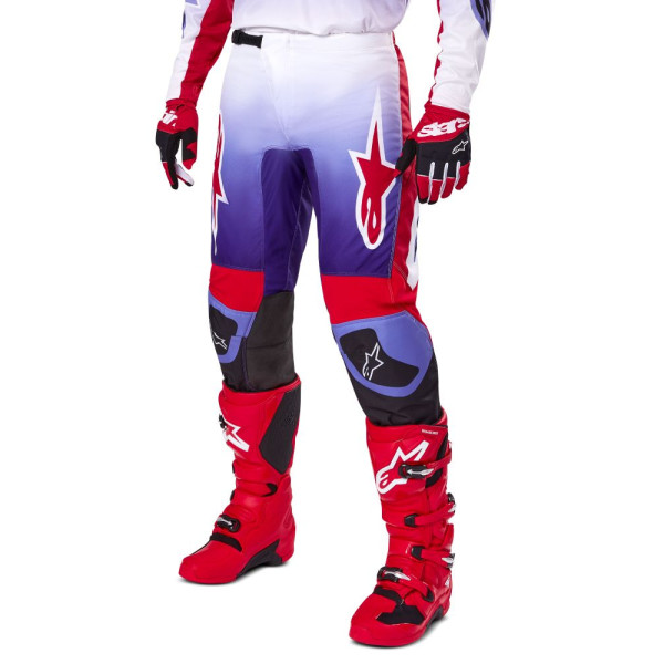 Кросові штани Alpinestars MX Fluid Wurx фіолетово-червоні