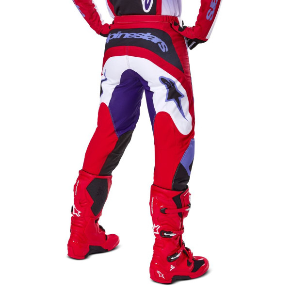 Кросові штани Alpinestars MX Fluid Wurx фіолетово-червоні
